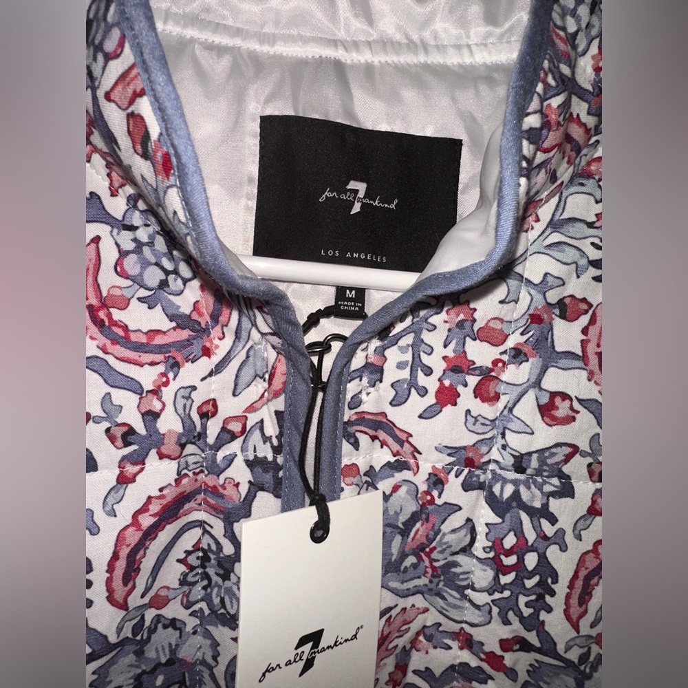 7 For All Mankind Multicolor Patterned Jacket - Picture 3 of 4